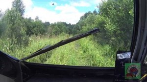 Проверяем вездеход Белый Лис по лесным дорожкам и заброшенным лесовозным зимникам