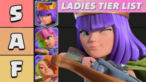 ТИР ЛИСТ ВСЕХ ЛЕДИ В КЛЕШ РОЯЛЬ | НАШЛИ САМУЮ САМУЮ | CLASH ROYALE