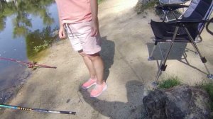 А в Подмосковье Ловятся (Парк отдыха _ВОДОПАД_ г.Видное)