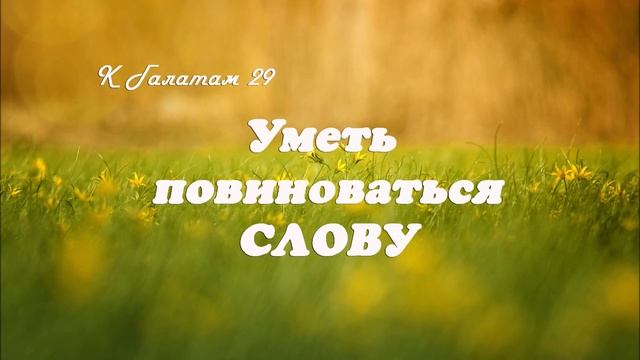 29. УМЕТЬ ПОВИНОВАТЬСЯ СЛОВУ_к Галатам, пастор Ли Ги Тэк_ церковь Сонрак, Миссионерский центр Сонрак