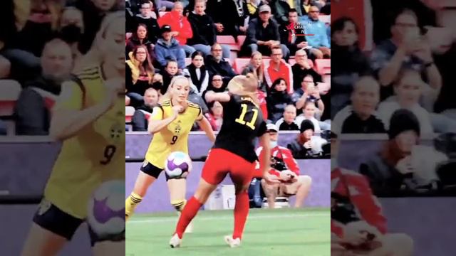 Kosovare Asllani v Belgium 🌪 #viral #fyp #womensfootball #weuro2022 #football #fypシ #skillsfootball