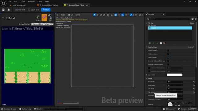 17 - Making a Tile Set and Tile Map. ULTIMATE 2D TOP DOWN in Unreal Engine 5