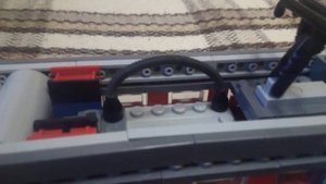 Обзор на лего самоделку БОЛГАРСКИЙ ЧС2 С  ПАССАЖИРСКИМ ПОЕЗДОМ