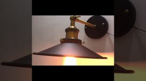 Настенный светильник в стиле лофт