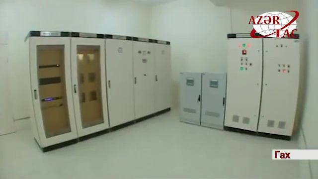 Президент Ильхам Алиев принял участие в открытии новой электрической подстанции в Гахе