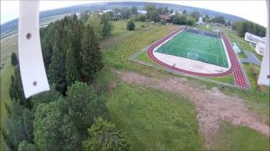Село Верх-Иньва, новый стадион