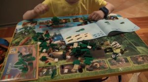 лего динозавры видео