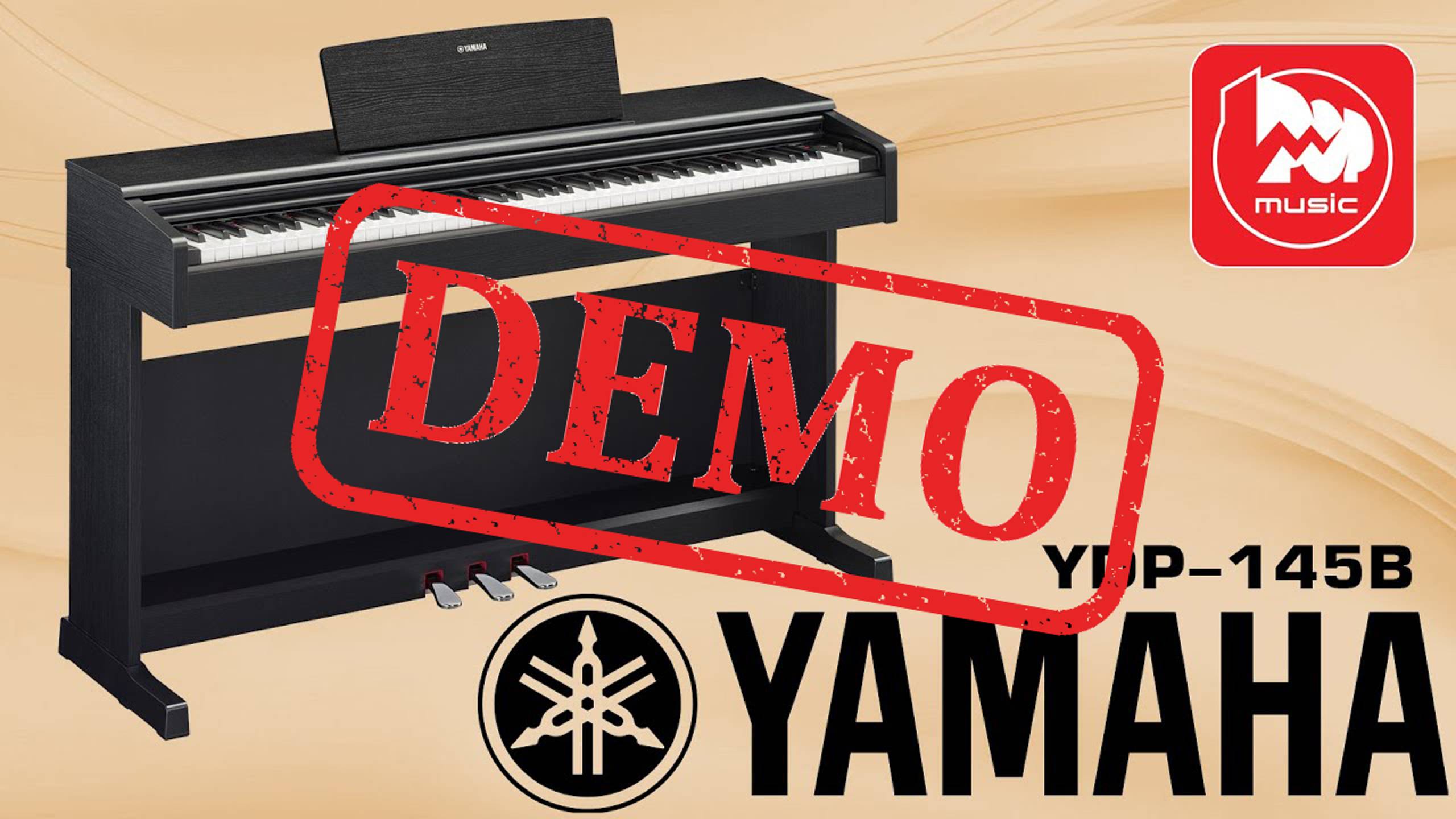 Цифровое пианино YAMAHA YDP-145B - демонстрация звучания