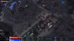 Newbie Starcraft 2 Multiplayer Ladder Placement (Match 3 - Bane The Baneling)