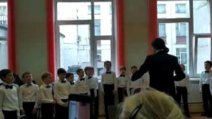 Практика работы с детским хором ученика 10 класса МХУ имени А.В. Свешникова Серова Андрея