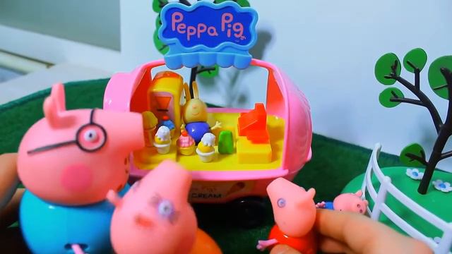 Свинка Пеппа На Детской Площадке Мультфильм Игрушки для детей Peppa Pig