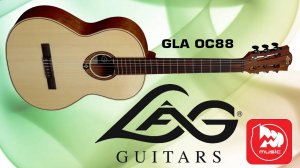 Классическая гитара LAG GLA OC88 || Топ из массива ели