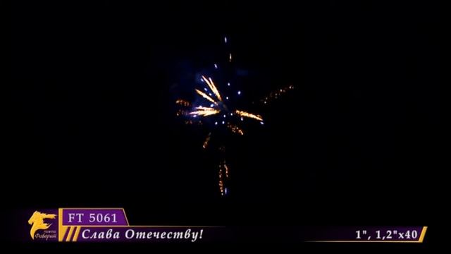 Батарея салюта "Слава Отечеству!" FT 5061 Омск