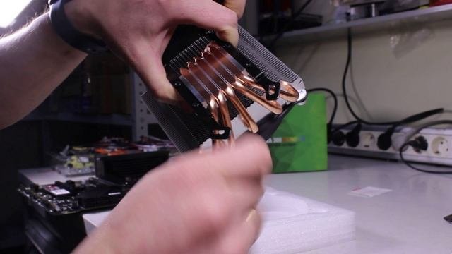 Монтаж кулера Gamemax Gamma 300 на сокет AMD AM5/AM4
