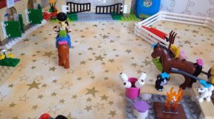 |Stop-Motion| LEGO Конная школа Часть#2