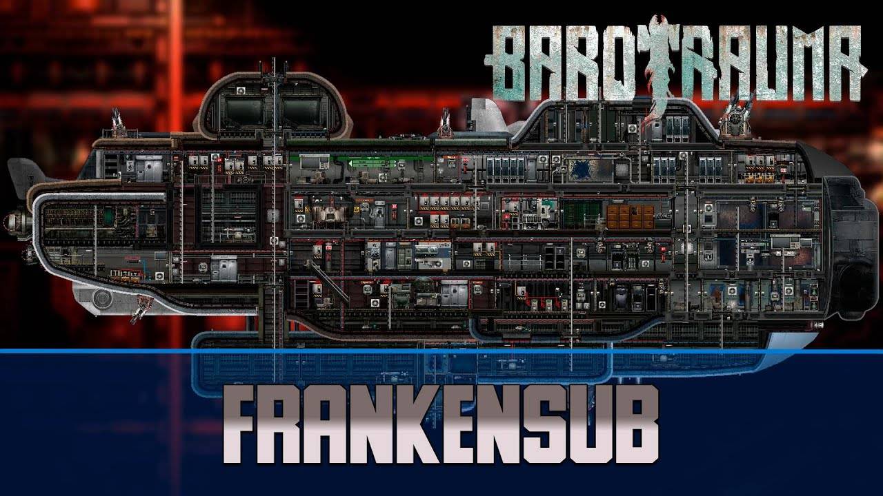 Barotrauma FrankenSub | Боевая подлодка 2 уровня