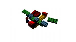 LEGO Duplo Play - Making an airplane with 10507 Train System