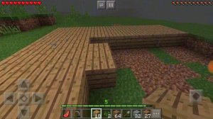 Первая часть игры Minecraft профессионал построил дом