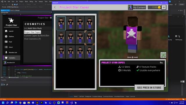 Minecraft Bedrock Custom Capes & Cosmetics Preview [NO IOBIT UNLOCKER] [1.18+] смотреть онлайн