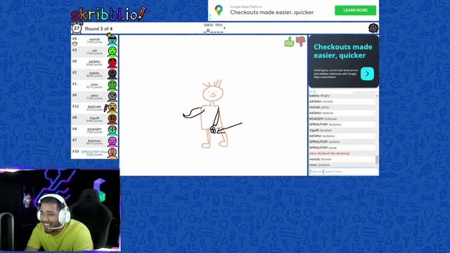 @Jokerkihavelii Insane Drawing skills and @officialscoutop and s8ul members Reaction😂😂
