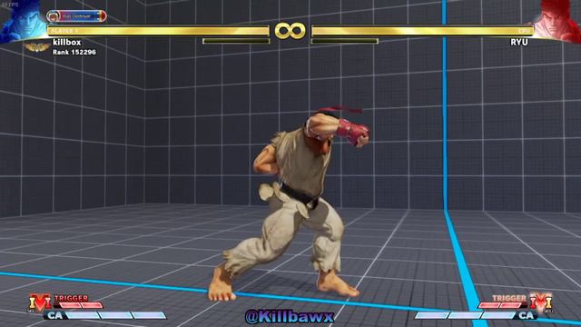StreetFighter V(Beta) Cut Content: Ryu Never before seen Animations смотреть онлайн