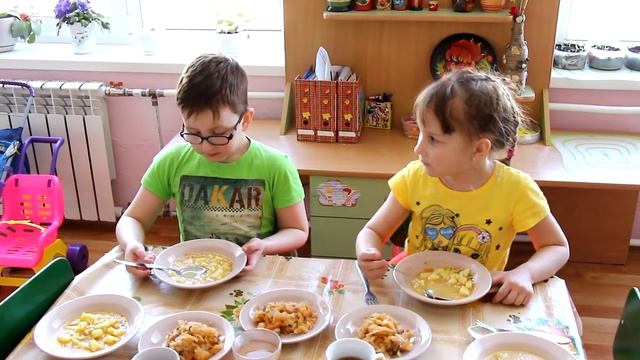 Обед в детском саду смотреть онлайн