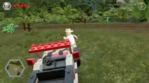 Полное прохождение игры LEGO Юрский период Часть 1