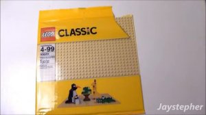 LEGO Classic: Tan Base Plate 10699 Exploration & Review