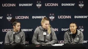 UConn Women's Basketball team defeats Kutztown in their first exhibition game of the season.