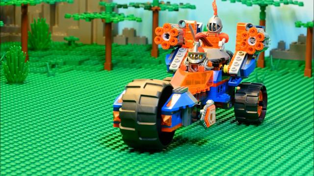 Macy's Thunder Mace 70319 LEGO NEXO Knights - Stop Motion Review смотреть онлайн