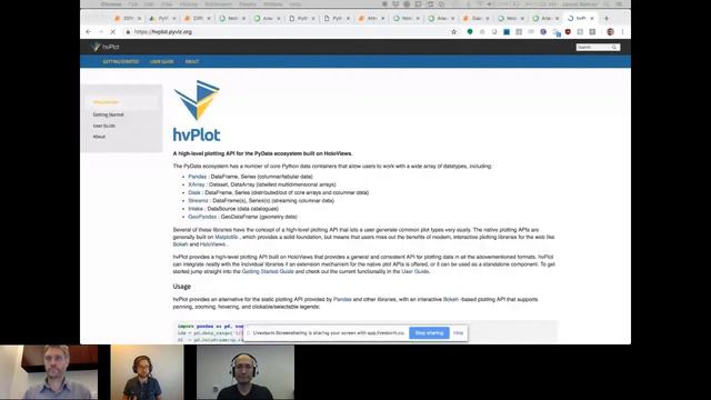 Episode 4: PyViz - Open Source Directions hosted by Quansight смотреть онлайн