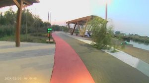 Прогулка на велосипеде вдоль озера 30.09.2024