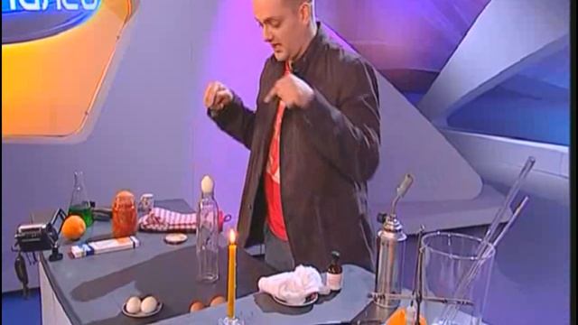 Галилео. Эксперимент. Яйцо в бутылке (I) смотреть онлайн