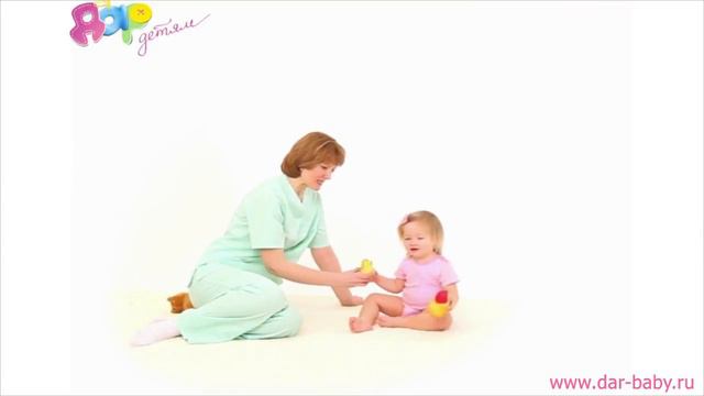 Игра для детей "Кто как кричит" 1-2 года смотреть онлайн