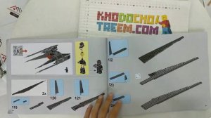 Hướng dẫn lắp ráp Lepin 05127 Lego Star wars 75179 Kylo Ren's TIE Fighter giá sốc rẻ nhất