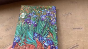 Обзор блокнота Paperblanks Van Goghs Irises (Ирисы Ван Гога)