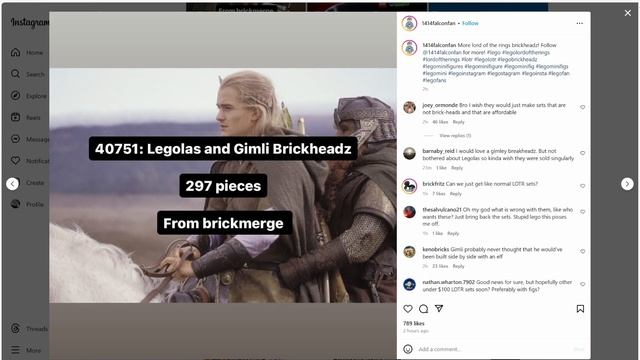 Lego Lord Of The Rings HUGE NEWS! 2nd Set Releasing! смотреть онлайн