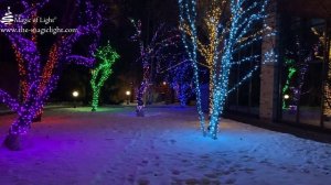 Москва, Новогоднее оформление фасадов жилых, коммерческих зданий, а также прилегающих территорий