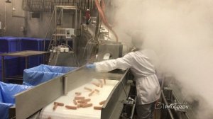 Как делают колбасу и сосиски на мясокомбинате