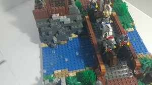 Лего Самоделка на тему средневековье"королевский конвой"