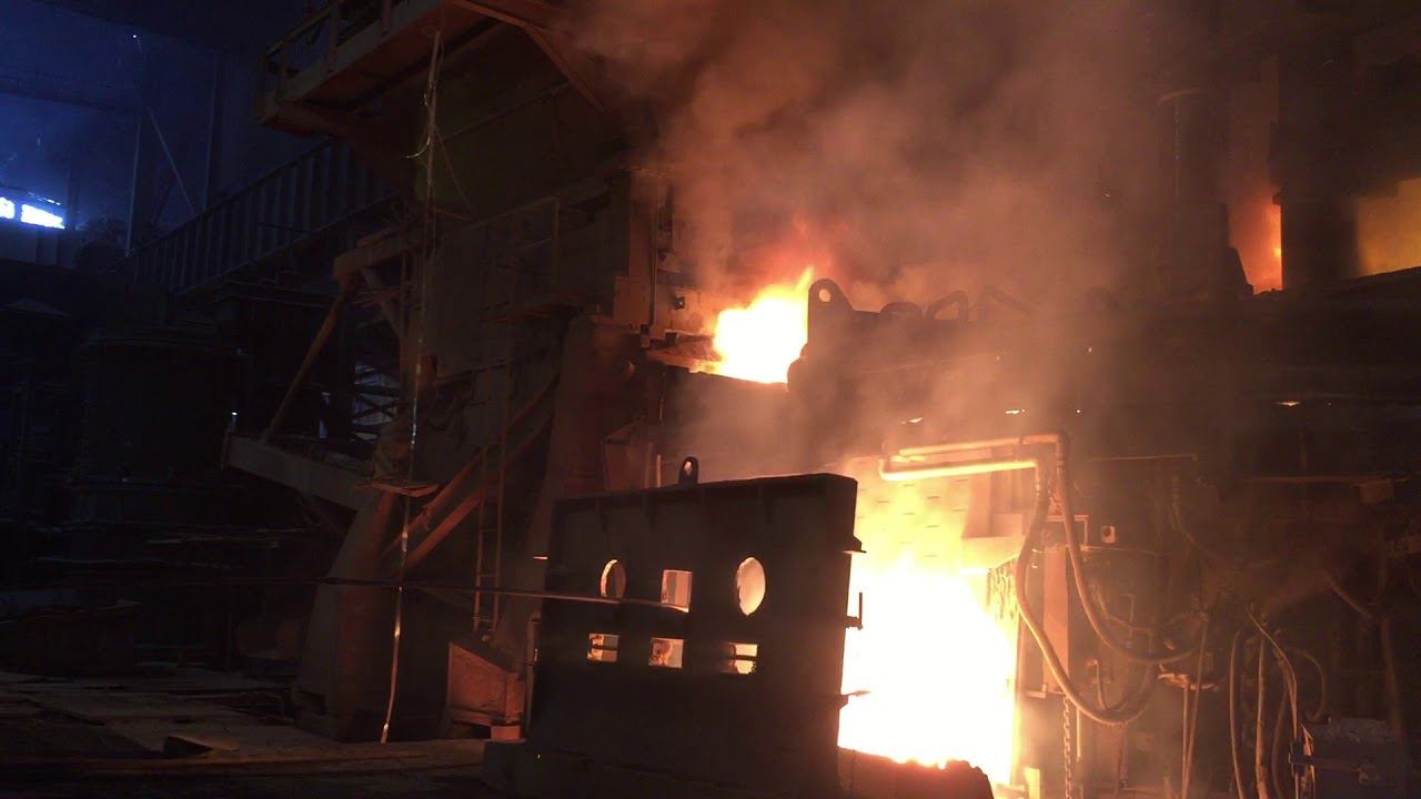 ДСП Дуговая сталеплавильная печь EAF Electric Arc Furnace