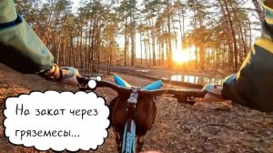 На закат через гряземесы / Студенческий Карьер (8 окт. 2023 г.)