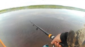 Рыбалка на красивой реке