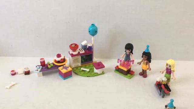 Lego Friends Mini Figures and Party Cakes playset (41112) смотреть онлайн