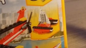 PRÉSENTATION DU LEGO TECHNIC HYDRAVION-HÉLICOPTÈRE-BATEAU.