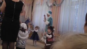 Новогодний утренник в детском саду.