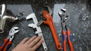 Обзор сантехключей Ridgid, Facom, Knipex. Тест на смесителе.