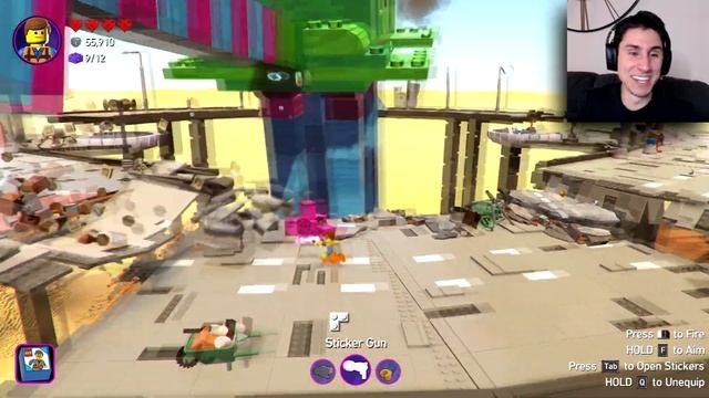 ALIEN LEGO BOSS BATTLE! | The Lego Movie 2 Videogame Gameplay (Part 2) смотреть онлайн