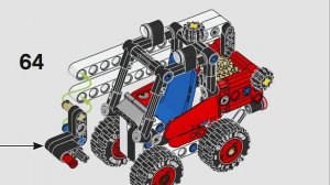 LEGO Technic 42116, Skid Steer Loader - building instructions