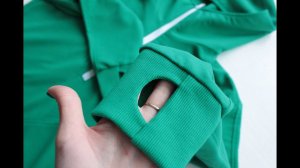 Как сшить манжету с отверстием для большого пальца. Мастер-класс